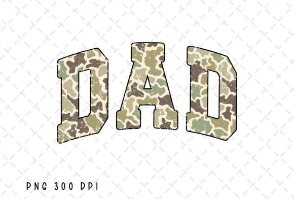Camo Dad Hunting Western Father's Day: Designing with Authenticity