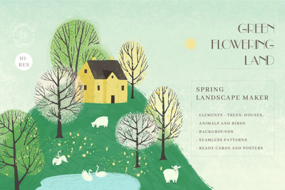 Craft Your Spring Vision with Green Flowering Land
