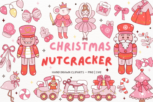 Groovy Christmas Nutcrackers Clipart: A Fresh Take on Holiday Cheer
