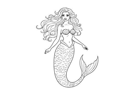 Mermaid Illustration Bundle: Dive into 40 Enchanting Designs