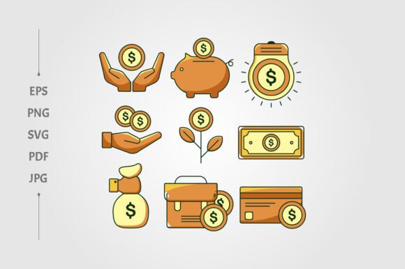 Modernizing Financial Visuals with Vector Icon Sets